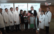 “เดวิด ฟอสเตอร์” เยี่ยมผู้ป่วยเด็กโรคหัวใจพิการแต่กำเนิด  ในโครงการ “รักษ์ใจไทย”