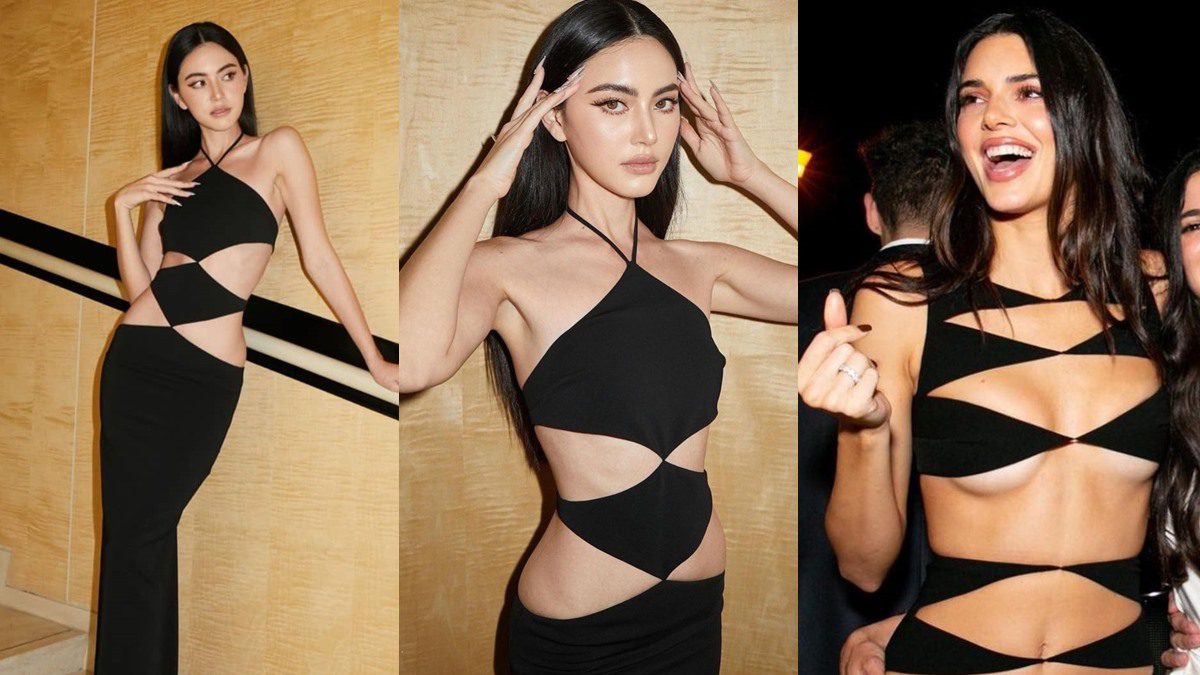 เคนดัลล์-ดาวิกา กับชุด Cut-Out Black Dress กำลังเป็นชุดที่สาวๆทั่วโลก อยากได้มากที่สุด