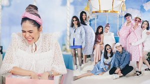 ประชันแฟชั่นชุดคลุมท้องสุดฟรุ้งฟริ้ง! ในปาร์ตี้ก่อนคลอดลูกแฝดของ ชมพู่ อารยา