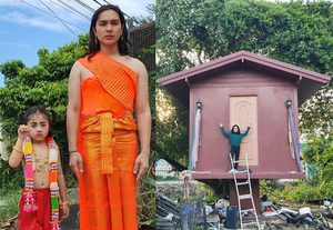 แน็ก ชาลี สร้างบ้านให้ผีอยู่ ใหญ่เท่าบ้านคน ติดแอร์ มีห้องน้ำพร้อมใช้งาน