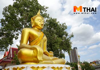 กราบหลวงพ่อทันใจ วัดอินทร์บรรจงทรงวาดราษฎร์บำรุง กทม.