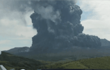 ภูเขาไฟในญี่ปุ่นปะทุ
