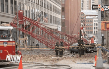 เครนก่อสร้างถล่มในนิวยอร์ก ดับ 1 ราย