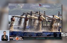 รัฐบาลกัมพูชาถูกตั้งคำถามกรณีส่งออกทราย
