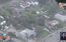 พายุโซนร้อนคริสโตบาลพัดขึ้นฝั่งสหรัฐ