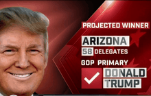 ทรัมป์-คลินตัน ชนะเลือกตั้งในรัฐอริโซนา สหรัฐฯ