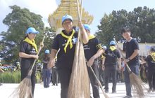 เตรียมให้เข้าชมพระเมรุมาศจำลอง จ.พิจิตร