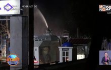 ตำรวจกรีซยิงแก๊สน้ำตาใส่ผู้อพยพที่พรมแดนกรีซ-ตุรกี