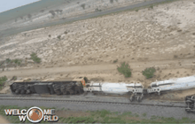 รถไฟขนส่งสินค้าตกรางในออสเตรเลีย