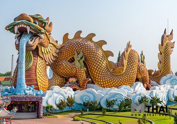 เที่ยวอุทยานมังกรสวรรค์ ขอพรศาลเจ้าพ่อหลักเมือง จ.สุพรรณบุรี