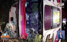 บัสนำเที่ยวเบรคแตกเสียชีวิต 4 ราย