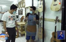 “กีตาร์ทำมือ จากประสบการณ์ชีวิต “หรั่ง พระนคร”