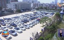 โบสถ์เกาหลีใต้จัดนมัสการวันอาทิตย์แบบ “ไดร์ฟอิน”