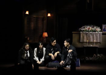 “เรื่องเล่าคืนเฝ้าผี” พร้อมเปิดม่านการแสดง! “นุ่น-ฟิล์ม-อัค-ปีโป้-ตั้ม” ส่งพลังความ “หลอนปนฮา” ทำคนดูกรี๊ดนั่งไม่ติด!!