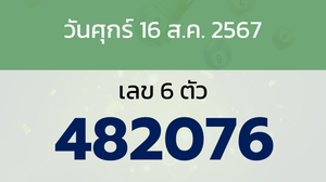 หวยลาว งวดวันศุกร์ 16 สิงหาคม 2567