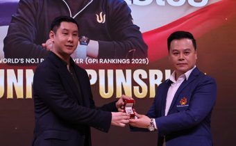 ส.โป๊กเกอร์ไทย ฉลองชัย “โปรปุณณัตถ์” ครองเบอร์ 1 ของโลก