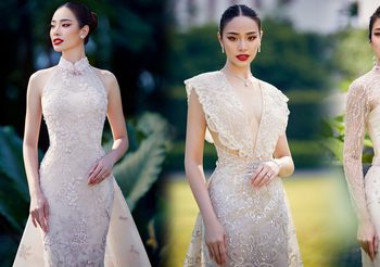 ชมพู เดอะเฟซ ในแฟชั่นชุดแต่งงาน คอนเซปท์ “The Oriental bridal couture” วิจิตรงดงามตระการตา