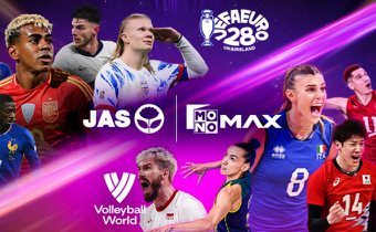 “JAS” ผงาด!!! สู่ผู้นำแพลตฟอร์มกีฬาและบันเทิงแห่งเอเชีย คว้าลิขสิทธิ์ “วอลเลย์บอลระดับโลก” 7 ปีเต็ม ควบศึก “ฟุตบอลยูโร” 3 ปีซ้อน ตอกย้ำ “Monomax” ศูนย์กลางคอนเทนต์กีฬาระดับโลก
