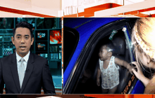 ช่วยเหลือเด็กชายติดในรถ จังหวัดชลบุรี