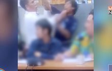 ว่อนโซเชียล คลิปปลัด อบต. วางมวยกลางที่ประชุม