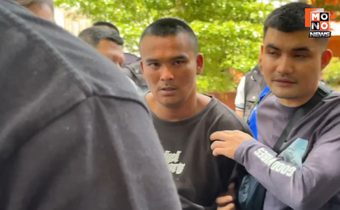 จับได้แล้ว! นักโทษชายแหกคุกเมืองนนท์ขี่จยย.หนี จนมุมที่ จ.อ่างทอง