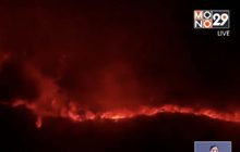 ดราม่าหนัก !  “บินโดรน” บันทึกภาพไฟป่าดอยสุเทพ