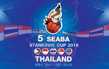 ถ่ายทอดสด Basketball “5th SEABA Stankovic Cup Thailand 2016”