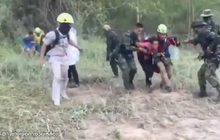 ปฏิบัติการช่วยชีวิตผู้หลงป่าสำเร็จ ทุกคนปลอดภัย