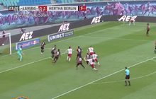 ไลป์ซิก10คนต้านไม่ไหวโดนแฮร์ธ่าไล่เจ๊า2-2