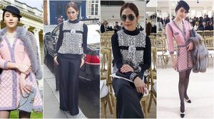 เซอร์ไพร์สระดับโลก ชมพู่ อารยา VS ใหม่ ดาวิกา นั่งฟร้อนท์โรว์ชม ปารีส แฟชั่นวีค 2016