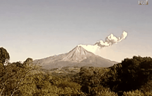 ภูเขาไฟ 2 ลูกในเม็กซิโกปะทุ