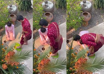 เปิด พิธีล้างเท้าเจ้าบ่าว งานแต่ง ณเดชน์ – ญาญ่า นัยยะดีๆ จากพิธีงานแต่งอีสาน