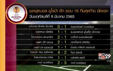 ผลฟุตบอลยูโรป้า ลีก รอบ 16 ทีมสุดท้ายนัดแรก