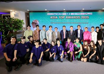 อลังการ!! งานแถลงข่าว ASIA TOP AWARDS 2025 ครั้งที่ 4 แบมแบม กันต์พิมุกต์ คว้ารางวัลใหญ่แห่งปี Inspiration Artist Of Asia กระทรวงการท่องเที่ยวฯ และ ททท . ร่วมสนับสนุน