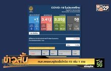 ศบค.เผยพบผู้ติดเชื้อโควิด-19 เพิ่ม 1 ราย