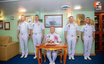 ผู้บัญชาการทหารสูงสุด เยี่ยมอำลากองทัพเรือ ในโอกาสเกษียณอายุราชการ