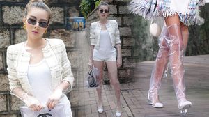 คุ้มค่าแค่ไหน กับ รองเท้าพลาสติก ของ ดิว อริสรา ต้องสวยและรวยจริงๆ ถึงซื้อมาใส่เดินเล่นได้