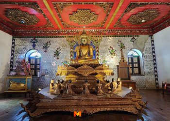 วัดไชยมงคล (วัดจองคา) วิจิตรศิลป์โบราณสถานวัดไทยศิลปะพม่า