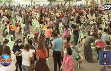 แห่ร้องเรียนขอรับเงิน 5 พัน แน่นกรมประชาสัมพันธ์