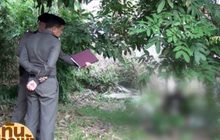 แทงคอหนุ่ม ดับคาสวนลำใย
