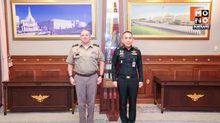 พันเอก ทิโมธี ปีเตอร์แมน ผู้ช่วยทูตทหารสหรัฐอเมริกา ประจำกรุงเทพ เข้าเยี่ยมคำนับ ปลัดกระทรวงกลาโหม