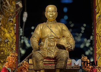 ขอพรค้าขาย ความสำเร็จโดยสุจริต ศาลเจ้าพ่อบุญมา  ปากคลองตลาด