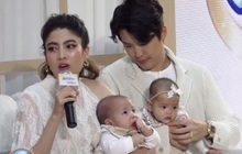 “ป๊อก-มาร์กี้” ควงลูกแฝดออกงานครั้งแรก ลั่นยังไม่ปิดอู่