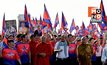 แสนห้าพันคนร่วมม็อบใหญ่ หนุนรัฐบาลกัมพูชา