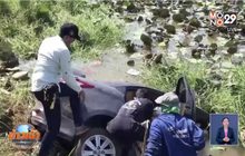 GPS พามาทางลัด เสียหลักตกคูน้ำ