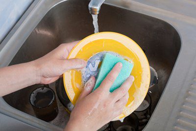 ล้างจาน ล้างจาน