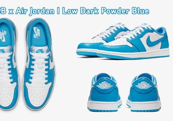 SB x Air Jordan I Low Dark Powder Blue ที่สุดของการรวมร่างพร้อมสีฟ้าสดใส