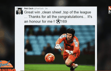 “เช็ก” ปลื้มภรรยาอบขนมปังฉลองสถิติคลีนชีท