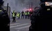 ​ตำรวจสลายการชุมนุมในกรุงปารีสของฝรั่งเศส