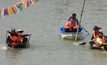เฮฮา แข่งพายเรือหัวใบ้ท้ายบอด จ.สมุทรสงคราม
